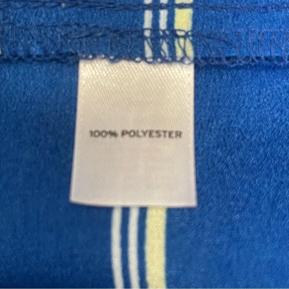 14th & Union Lightweight Stripe Cap Sleeve Top Medium - Picture 8 of 9